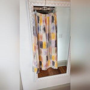 Sadie And Sage Watercolor Women's Maxi Skirt